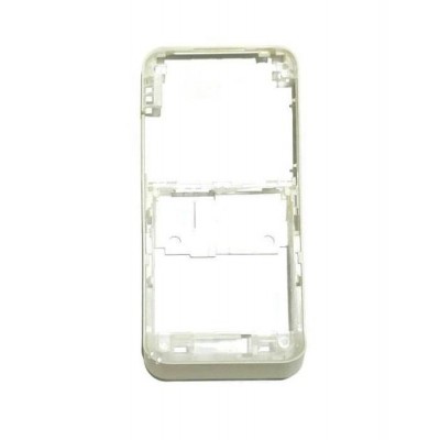 Lcd Frame Middle Chassis For Sony Ericsson W580i Red By - Maxbhi Com