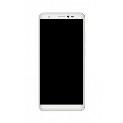 Lcd Frame Middle Chassis For Lava Iris 88 Black By - Maxbhi Com