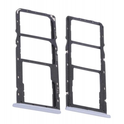 Sim Card Holder Tray For Realme C12 Silver - Maxbhi Com