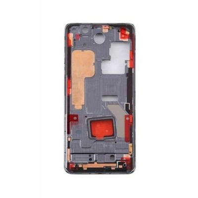 Lcd Frame Middle Chassis For Huawei P40 Pro Black By - Maxbhi Com