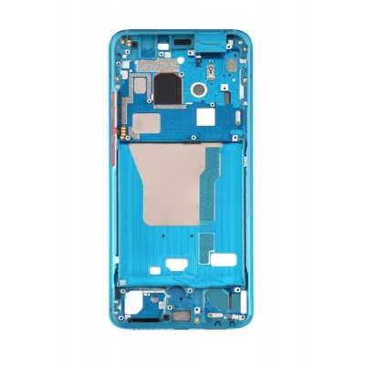 Lcd Frame Middle Chassis For Xiaomi Redmi K30 Pro Zoom Blue By - Maxbhi Com