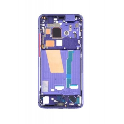 Lcd Frame Middle Chassis For Xiaomi Redmi K30 Pro Zoom Purple By - Maxbhi Com