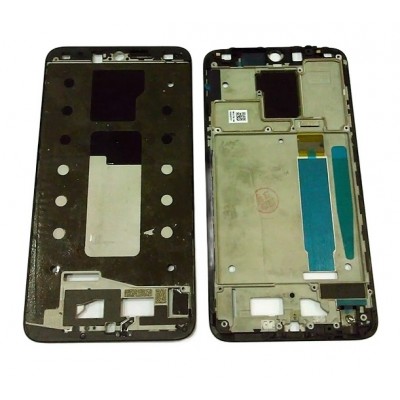 Lcd Frame Middle Chassis For Meizu 15 Black By - Maxbhi Com