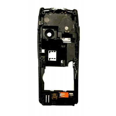 Lcd Frame Middle Chassis For Nokia 6230i Silver Grey By - Maxbhi Com