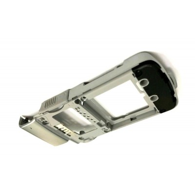 Lcd Frame Middle Chassis For Nokia N93 Silver By - Maxbhi Com