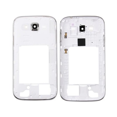 Lcd Frame Middle Chassis For Samsung Galaxy J1 Nxt White By - Maxbhi Com