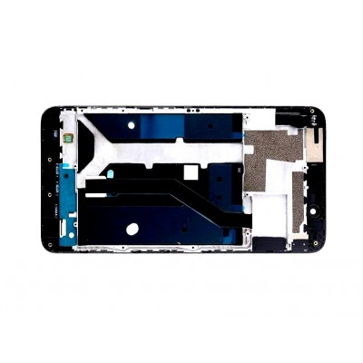 Lcd Frame Middle Chassis For Zte Blade Z Max Z982 White By - Maxbhi Com