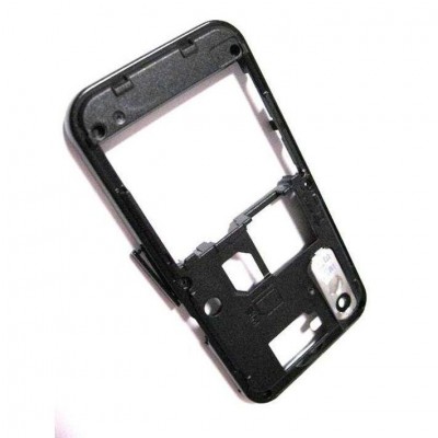 Lcd Frame Middle Chassis For Samsung S5233 Black By - Maxbhi Com
