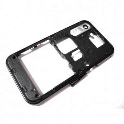 Lcd Frame Middle Chassis For Samsung S5233 White By - Maxbhi Com