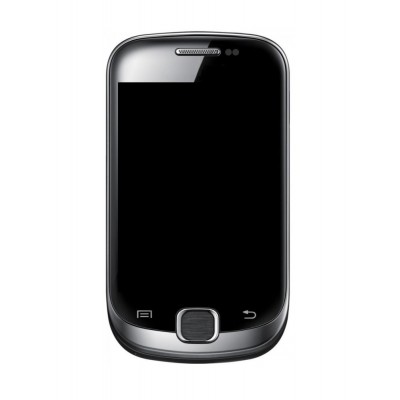 Lcd Frame Middle Chassis For Samsung Galaxy Gio S5660 Black By - Maxbhi Com