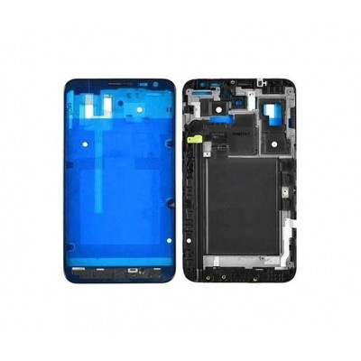 Lcd Frame Middle Chassis For Samsung Galaxy Note I717 White By - Maxbhi Com