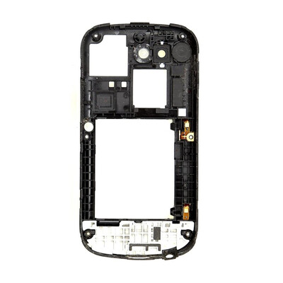 Lcd Frame Middle Chassis For Samsung Google Nexus S I9020 White By - Maxbhi Com