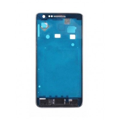Lcd Frame Middle Chassis For Samsung I9100g Galaxy S Ii Black By - Maxbhi Com