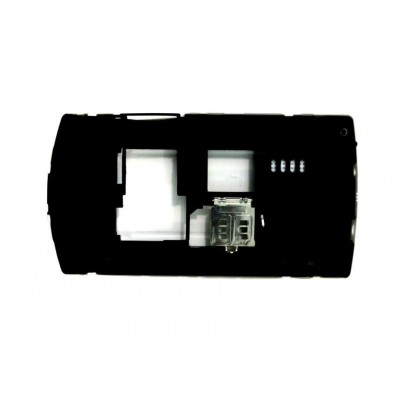 Lcd Frame Middle Chassis For Nokia Asha 205 Dual Sim Rm862 Magenta By - Maxbhi Com