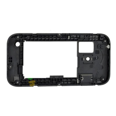 Lcd Frame Middle Chassis For Samsung Galaxy Ace Duos Black La Fleur By - Maxbhi Com