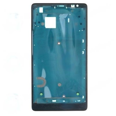 Lcd Frame Middle Chassis For Huawei Ascend Mate Black By - Maxbhi Com