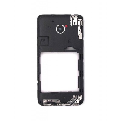 Lcd Frame Middle Chassis For Huawei Ascend Y300 Black By - Maxbhi Com
