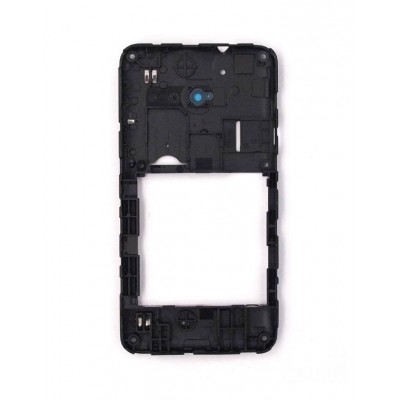 Lcd Frame Middle Chassis For Huawei Ascend Y300 T8833 White By - Maxbhi Com