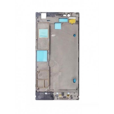 Lcd Frame Middle Chassis For Lenovo K900 32 Gb Black By - Maxbhi Com