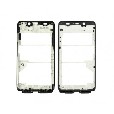 Lcd Frame Middle Chassis For Motorola Droid Ultra Black By - Maxbhi Com