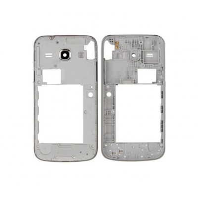 Lcd Frame Middle Chassis For Samsung Galaxy Core Plus Black By - Maxbhi Com