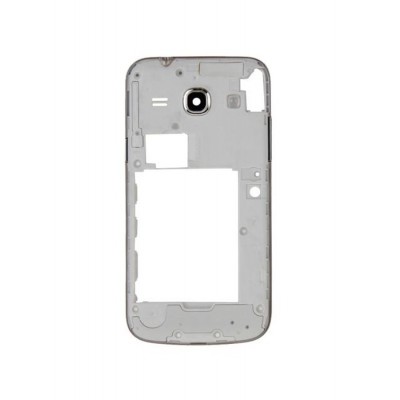 Lcd Frame Middle Chassis For Samsung Galaxy Core Plus Black By - Maxbhi Com