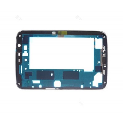 Lcd Frame Middle Chassis For Samsung Galaxy Note 8 0 Wifi Black By - Maxbhi Com