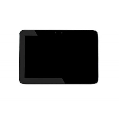 Lcd Frame Middle Chassis For Hp Slate10 Hd Black By - Maxbhi Com