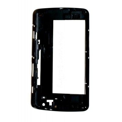 Lcd Frame Middle Chassis For Hp Slate7 Plus White By - Maxbhi Com