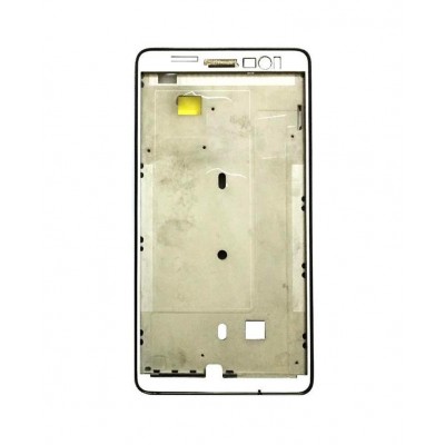 Lcd Frame Middle Chassis For Lenovo S860 White By - Maxbhi Com