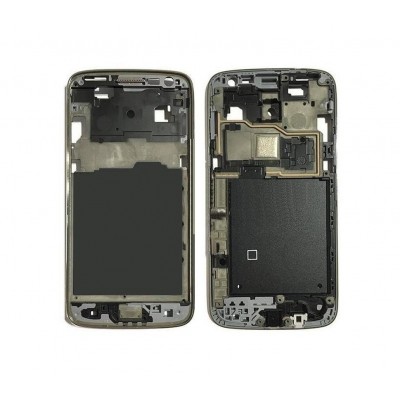 Lcd Frame Middle Chassis For Samsung Smg386f White By - Maxbhi Com