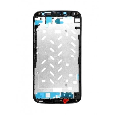 Lcd Frame Middle Chassis For Huawei Ascend G730 Black By - Maxbhi Com
