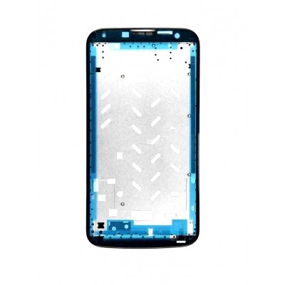 Lcd Frame Middle Chassis For Huawei Ascend G730 Dual Sim Black By - Maxbhi Com