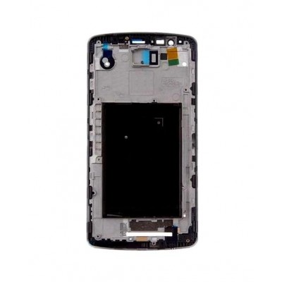 Lcd Frame Middle Chassis For Lg G3 Duallte D856 White By - Maxbhi Com