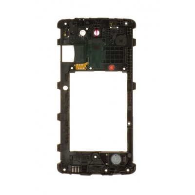 Lcd Frame Middle Chassis For Lg L Bello Black By - Maxbhi Com