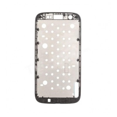 Lcd Frame Middle Chassis For Motorola Moto G 4g Black By - Maxbhi Com