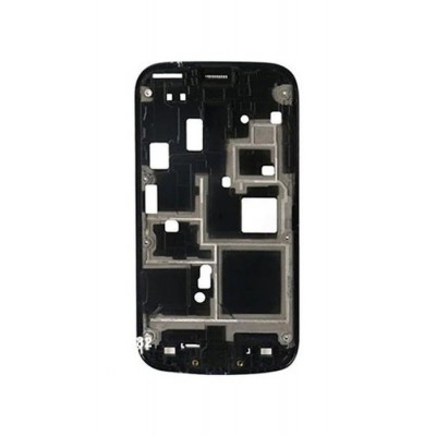 Lcd Frame Middle Chassis For Samsung Galaxy Ace Nxt Smg313hz Black By - Maxbhi Com