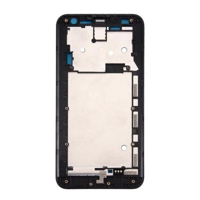 Lcd Frame Middle Chassis For Asus Zenfone 2 Laser Ze551kl Silver By - Maxbhi Com