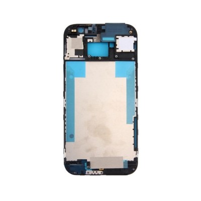 Lcd Frame Middle Chassis For Htc One 801e Red By - Maxbhi Com