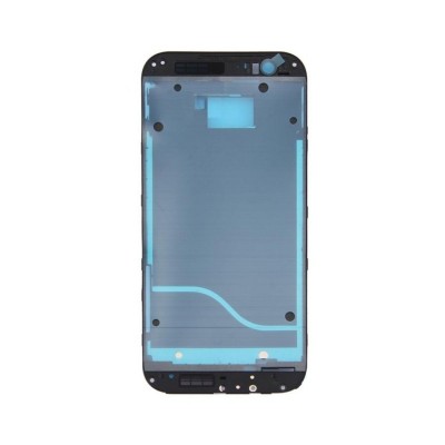 Lcd Frame Middle Chassis For Htc One Black By - Maxbhi Com