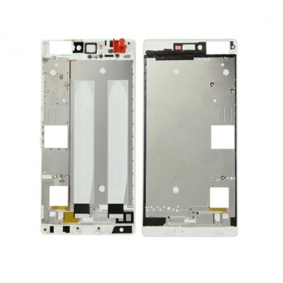 Lcd Frame Middle Chassis For Huawei P8max White By - Maxbhi Com