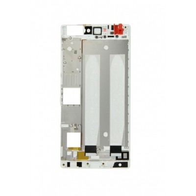 Lcd Frame Middle Chassis For Huawei P8max White By - Maxbhi Com