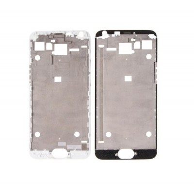 Lcd Frame Middle Chassis For Meizu Mx5 Silver By - Maxbhi Com
