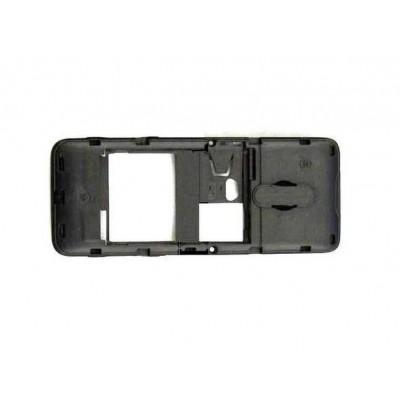 Lcd Frame Middle Chassis For Nokia 105 2015 Black By - Maxbhi Com