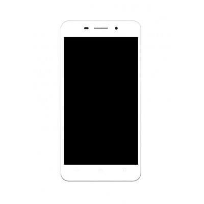 Lcd Frame Middle Chassis For Vivo Y37 Black By - Maxbhi Com