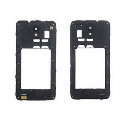 Lcd Frame Middle Chassis For Alcatel Pixi 4 6 Red By - Maxbhi Com