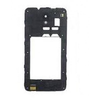 Lcd Frame Middle Chassis For Alcatel Pixi 4 6 White By - Maxbhi Com