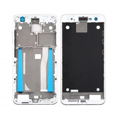 Lcd Frame Middle Chassis For Asus Zenfone 3 Ultra White By - Maxbhi Com