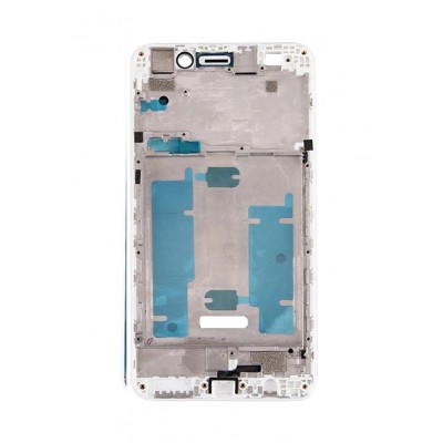 Lcd Frame Middle Chassis For Honor 5a White By - Maxbhi Com