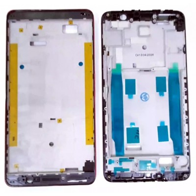 Lcd Frame Middle Chassis For Alcatel A3 Xl Black By - Maxbhi Com